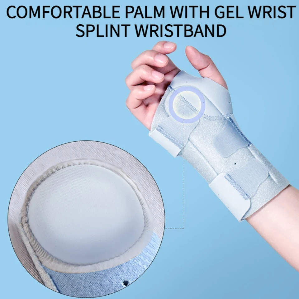 1PCS Wrist Brace Carpal Tunnel Support Pain Relief Women Men Adjustable Wrist Guard Fit Right Left Hand for Arthritis Tendonitis