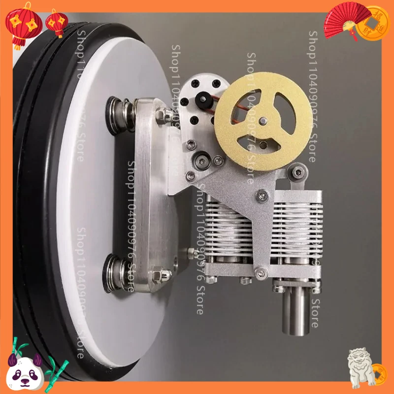 Full Metal Stirling Engine Model Physics Steam Science Educational Engine Model Kit External Combustion Engine Toys men Gift