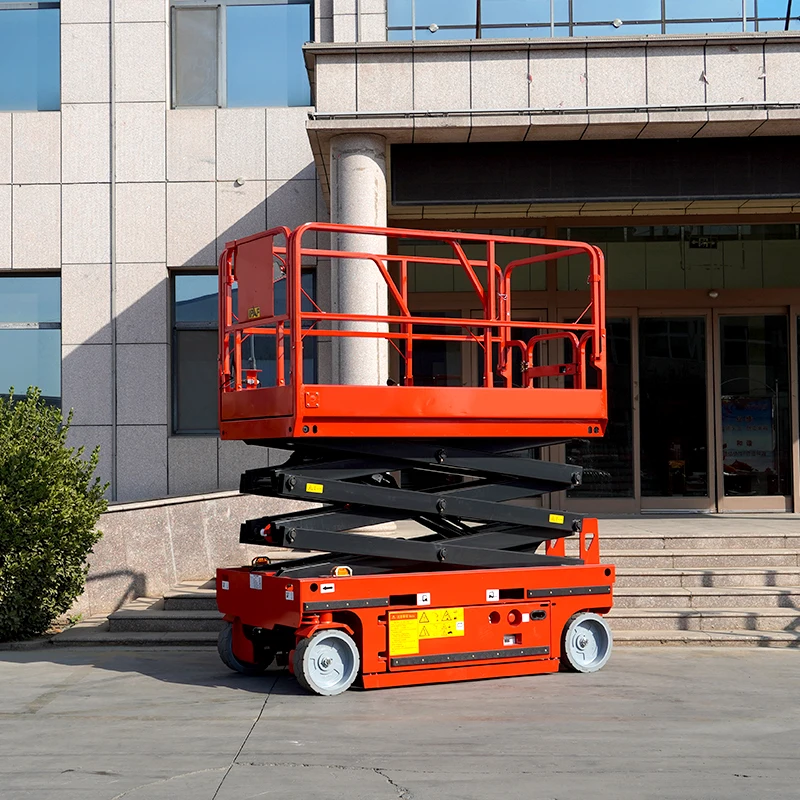 Hydraulic 3m 6m Small Mini Self Propelled Scissor Lift Tables 8m 12m 14m Electric Mobile Scissor Lift Platform