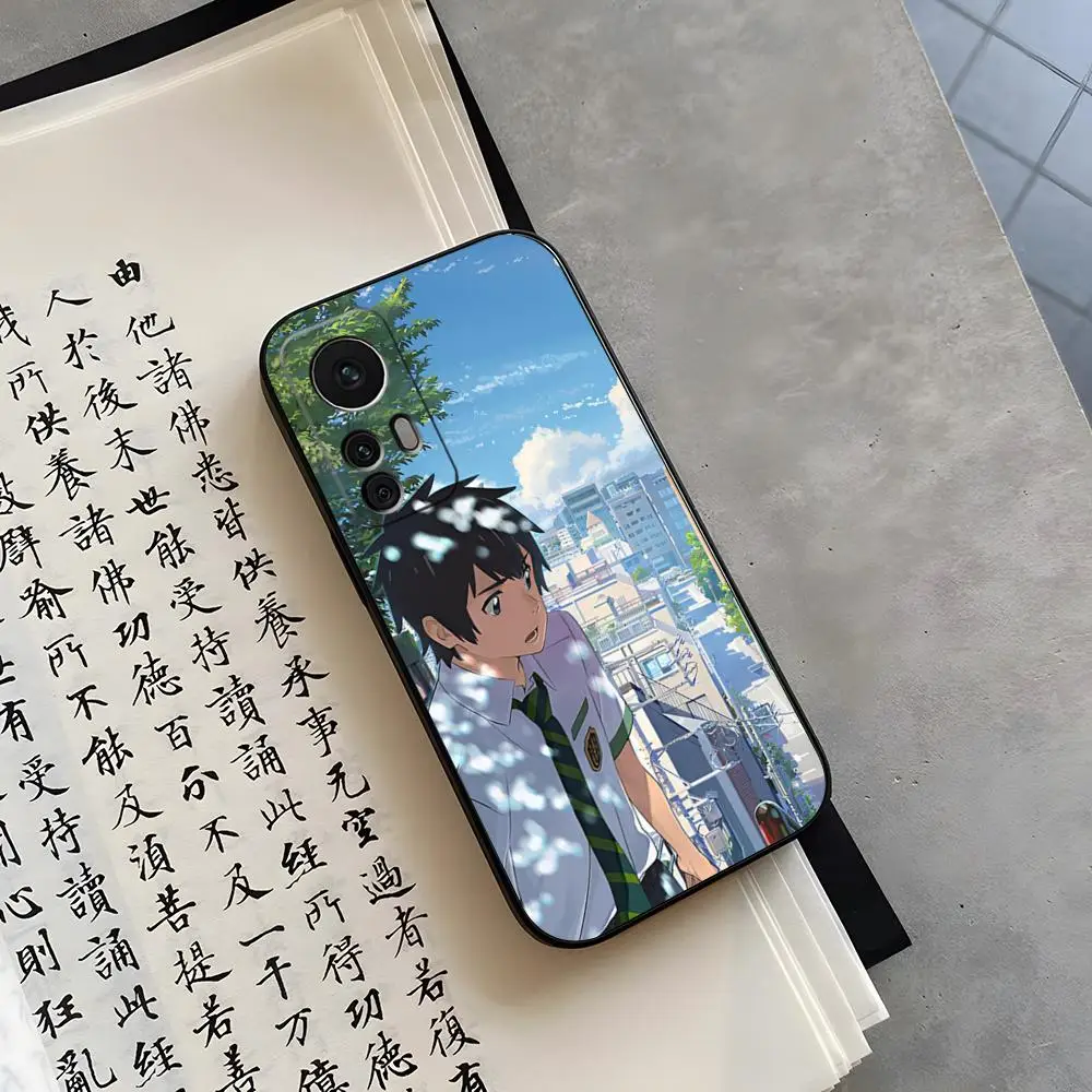 

Чехол для телефона «Твое имя» Funda для Xiaomi 14 11T 13 12 Lite Ultra Redmi Note 13 10 Pro POCO F4 F5 X5 Pro Coque