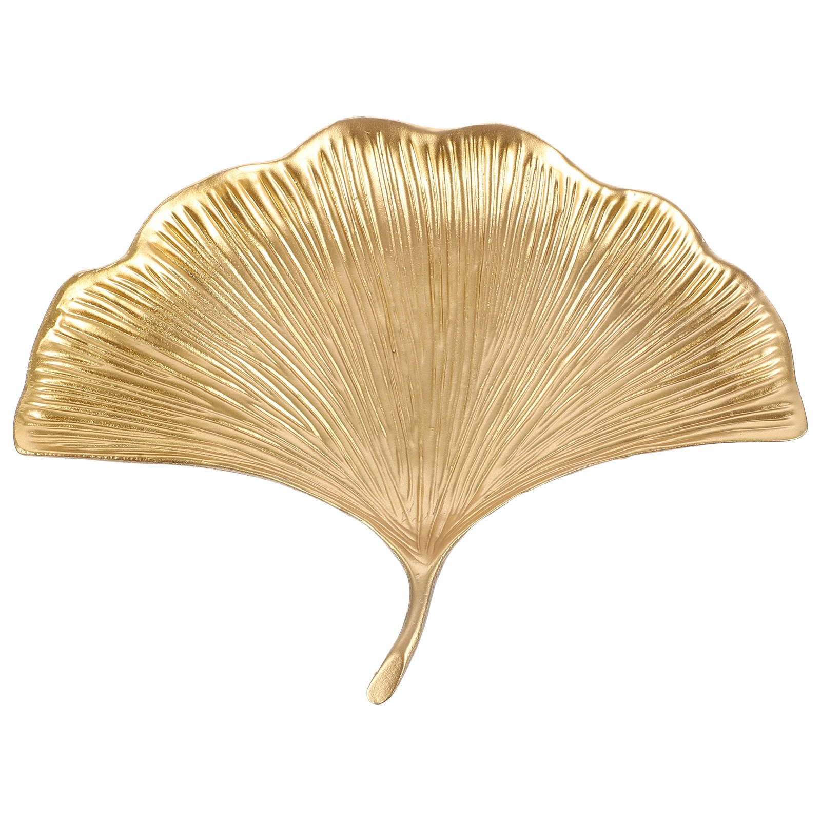 

Trinket European Style Jewelry Dish Leaf Shaped Earring Ring Bracelet Display Dish Decorative Key Tray Necklace Holder Metal