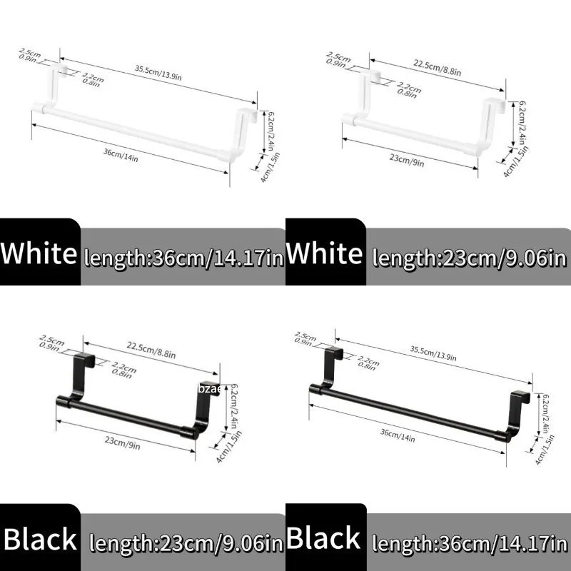 حمام من الفولاذ المقاوم للصدأ خزانة المطبخ رف خرقة قماش الأطباق شماعات عمود واحد منشفة رف فوق الباب الخلفي نوع حامل معلق