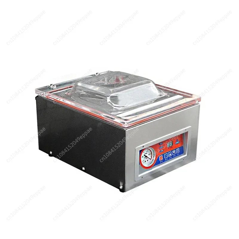 Digital Display Fully Automatic Vacuum Sealing Bag Food Sealing Machine Food Industry Packaging DZ-260C Vacuum 220V/110V