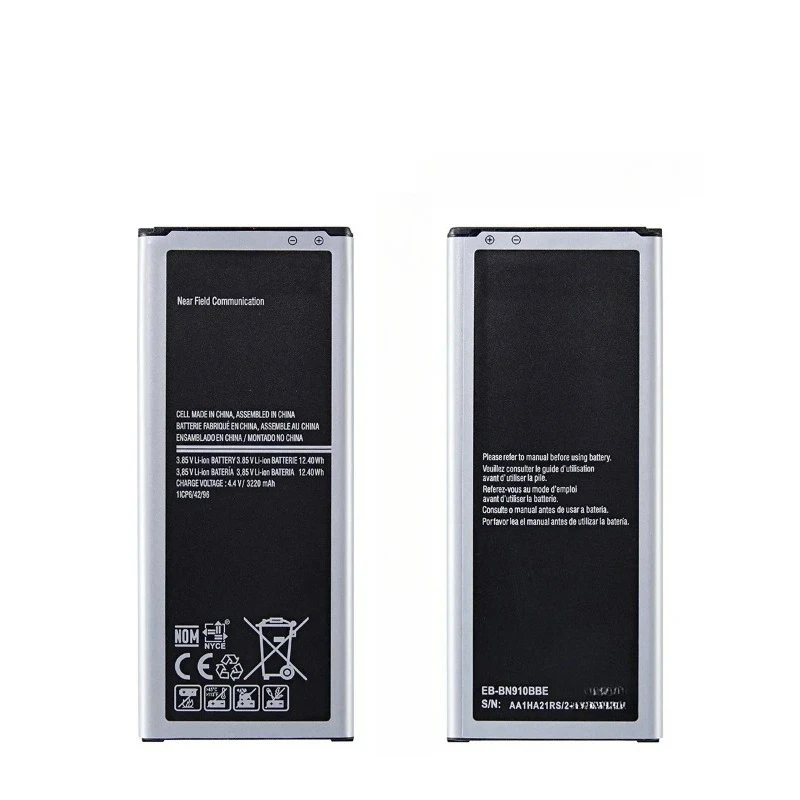 New Replacement Mobile Phone Battery 3.85V 3220mAh EB-BN910BBE EB-BN910BBC for Samsung Galaxy Note 4 N910 N910A/V/P