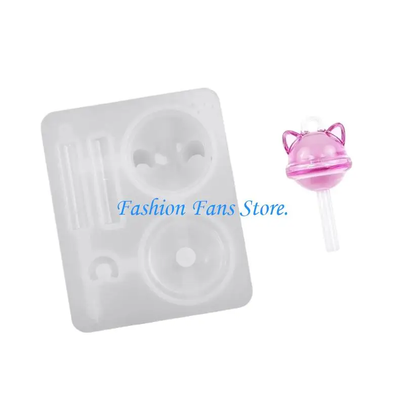  Keychain and Pendant Resin Mold in Flexible Silicone, Hanging Charm Casting Form for UV Resin and Epoxy Craft Use