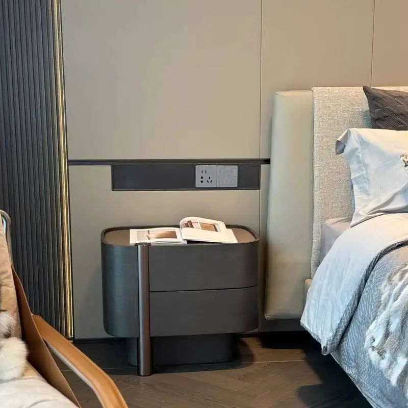 

Классический дизайнерский прикроватный столик, украшение, дешевое хранилище, уникальная прикроватная тумбочка, экономия места, ретро мебель Mesitas De Noche для дома