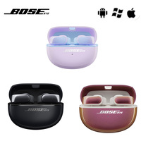 Bosebye Ultra Wireless Bluetooth Earphones 5.3 Open Headsets HiFi Stereo Sport Earbuds HD Mic Call Ear Clip Headphones With Mic