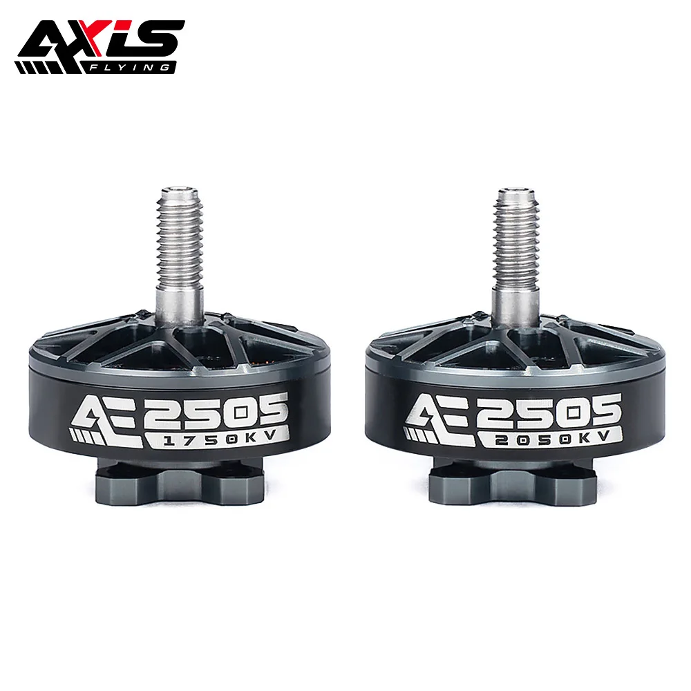 

AxisFlying AE2505 1750KV/ 2050KV 6S Brushless Motor 5mm Shaft Compatible 5-6inch for Competition /Freestyle RC FPV Drone