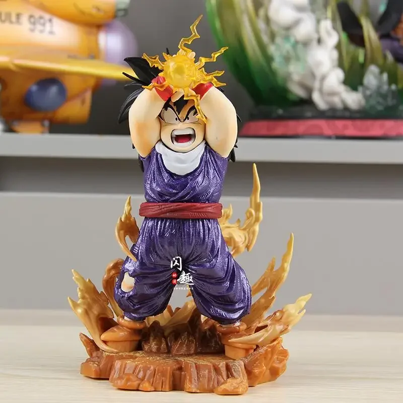 Figurki Hot Dragon Ball Son Gohan figurka 18cm Anime Gohan figurka modele z pcv Gk statua zabawki ozdobne kolekcjonerska lalka prezent