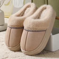 Kapcie damskie Fuzzy Memory Foam Kapcie Puszyste zimowe buty do domu Miłośnicy wewnątrz i na zewnątrz Ciepłe kapcie z dobrym owinięciem