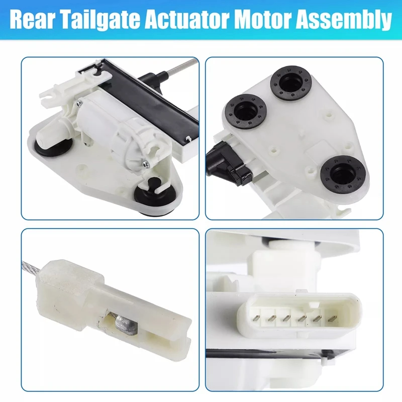 1Pair Front Door Lock Latch Cable Actuator 51207419839 51207419840 For BMW X5 F15 F16 F85 X6 F16 2013-2019 Left & Right