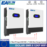 EASUN POWER 12KW Hybrid Solar Inverter 48V 230V Mppt 120A Charge Pure Sine Wave inversor solar híbrido With WIFI EU STOCK