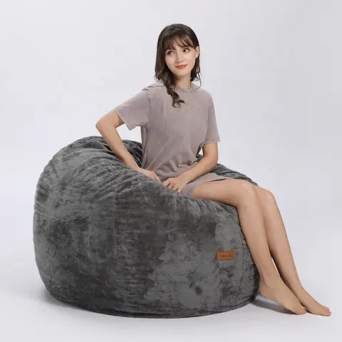 편안한 성인용 대형 빈백 의자 고급 소파 거실용