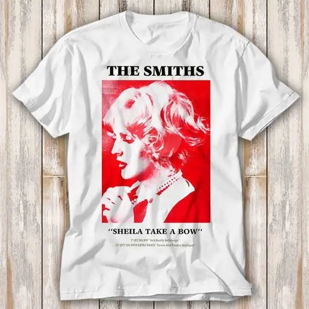 The Smiths Sheila Take A Bow Band, виниловая футболка, бестселлер, смешные фильмы, музыкальный мем, Топ 3982