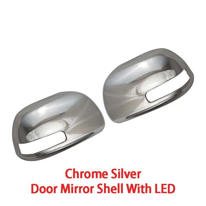 ترقية السيارة غطاء مرآة الباب الكسوة لتويوتا 4 عداء N280 Estima AHR20 إنوفا 2010 2011 2012 2013 اكسسوارات الرؤية الخلفية للسيارة