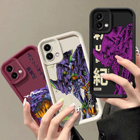N-Neon EVA01 02 G-Genesis Phone Case for E-Evangelions Motorola Moto Edge 40 50 60 Fusion G15 G24 G35 G52 G60 G75 G84 G85 Cover