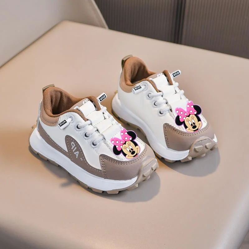 

Spring Autumn New Soft Sole Light Baby Toddler Shoes mickey mouse Boys Sneakers Fashion Girl Casual Shoes Outdoor Running Shoes