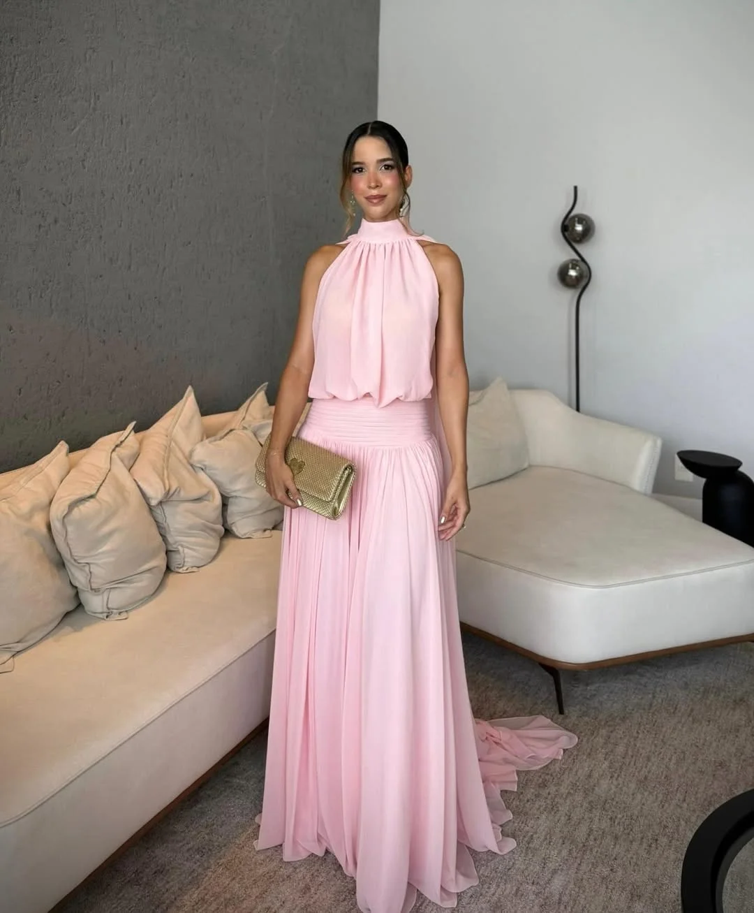 

Элегантные роскошные вечерние платья AsaNagi Saudi для торжественных мероприятий, шифоновые платья в пол, индивидуальный пошив, просто шикарное вечернее платье.