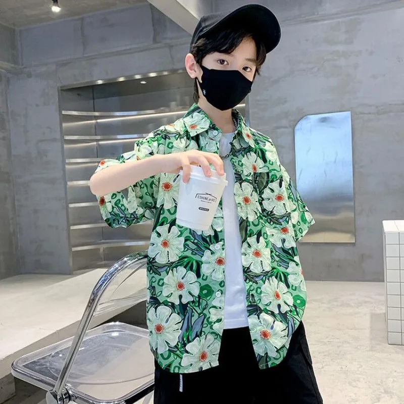 Boys' Floral Shirt … - image