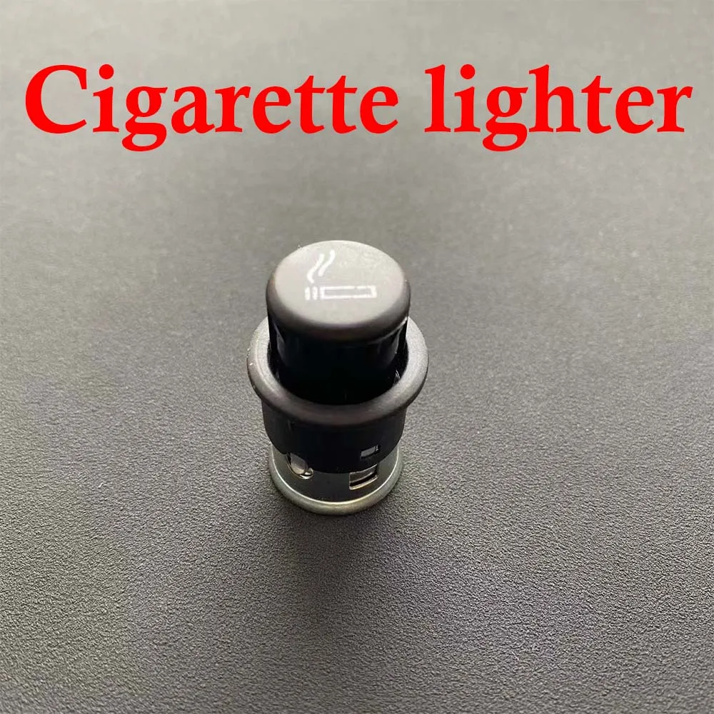 For Golf 7 Golf 7.5 MK7 MK7.5 Cigar Lighter LED Blue Light Cigarette lighter  Head Cigarette Lighter Base Assembly Optional