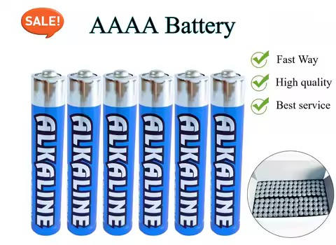 4-60PCS AAAA Battery LR8D425 Column Dry Alkaline Battery for Capacitor Handwriting Pen Battery