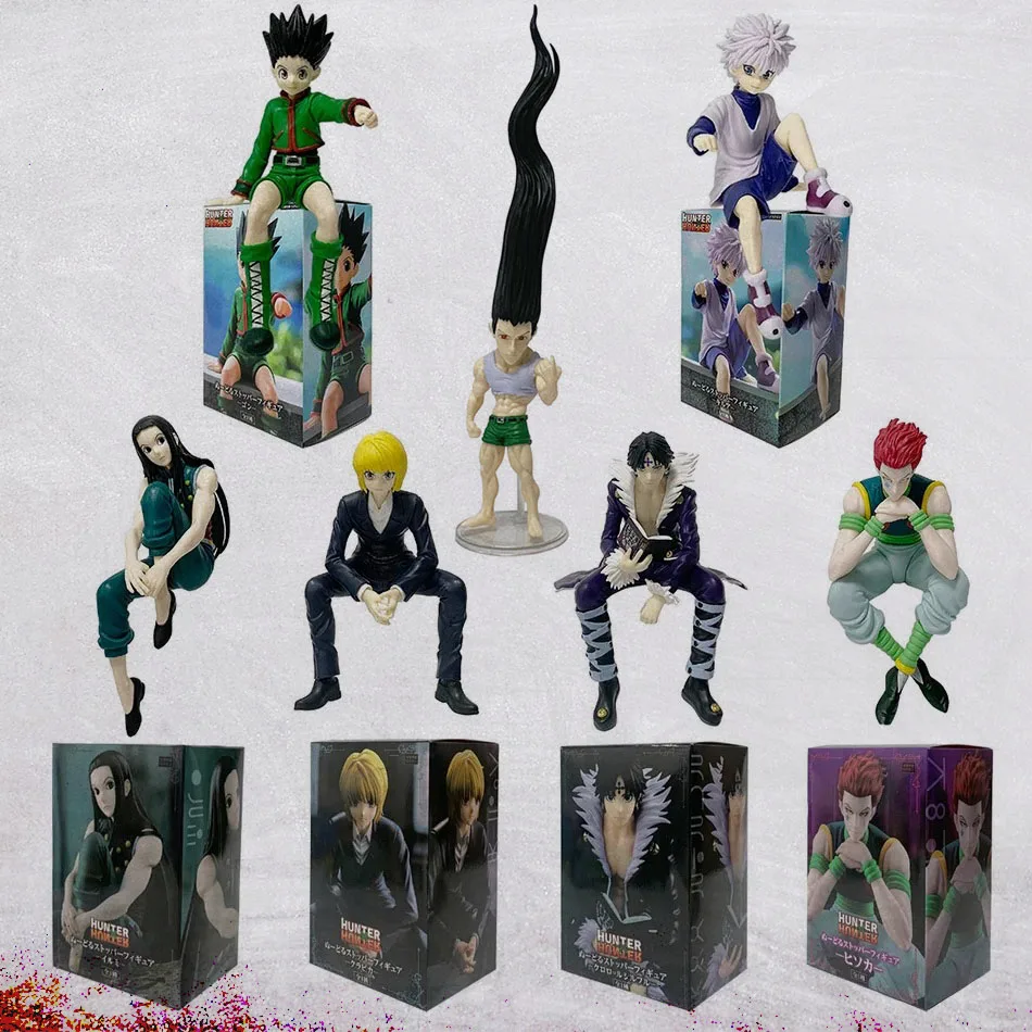 Hunter x Hunter – figurine de dessin animé, Troupe fantôme Hisoka, bouchon de nouilles, décoration de salle, bouchon de nouilles, modèle en PVC pour