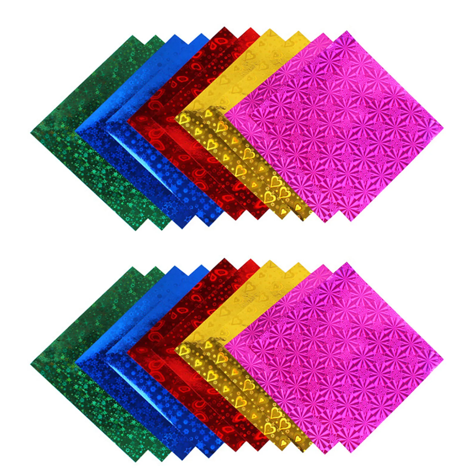 

100Pcs Colorful Shiny Folding Paper Origami Supplies for Hands on Learning Patience Concentration Craft Projects School