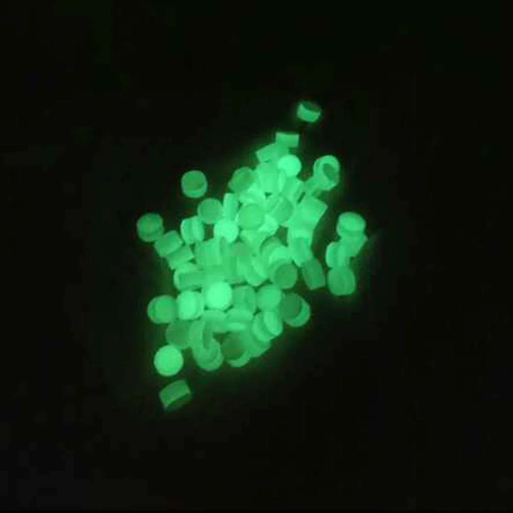 

100Pcs Luminous Guitar Fretboard Dots 5.0mm Seashell Mini Fret Inlay Markers for Guitar Ukulele Mandolin Banjo Bass Decoration