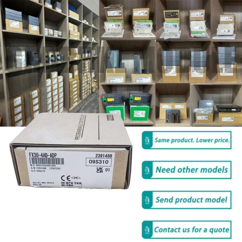 

New Original FX3U-4AD-ADP FX3U-4DA FX3U-4DA-ADP