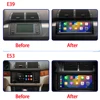 BMW X5 E53 E39 E38 1996-2006, 오디오 스테레오, BT, GPS 네비게이션, WiFi Carplay, Android 12, Autoradio, 2 용 차량용 멀티미디어 플레이어 2