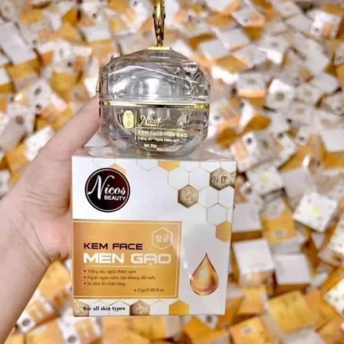 Moisturizing Face Cream for Men, Nicos Duong Trang Creams from Vietnam, Skin Whitening Brightening Creams