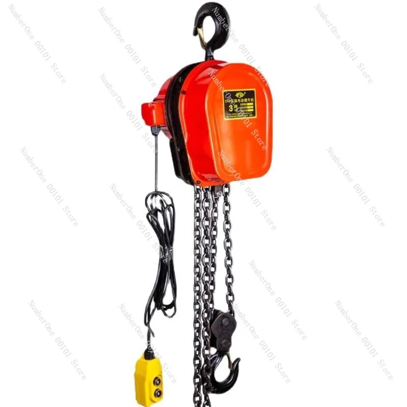 Ring chain electric hoist crane electric hoist reverse chain double over wheel electric ring chain hoist