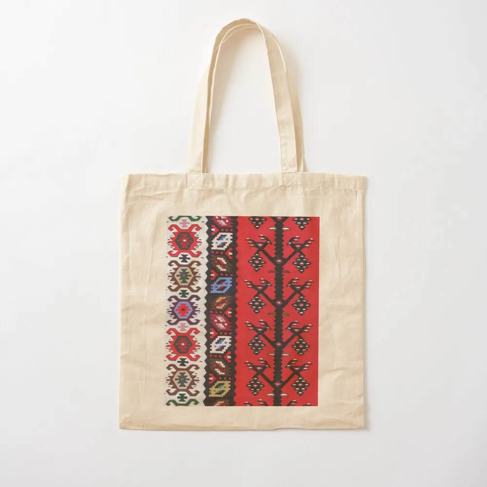 Boho Kilim Ethnic Tribal Pattern. Symbol of Prosperity and Love Tote Bag great bag Shopping bags shopper bags