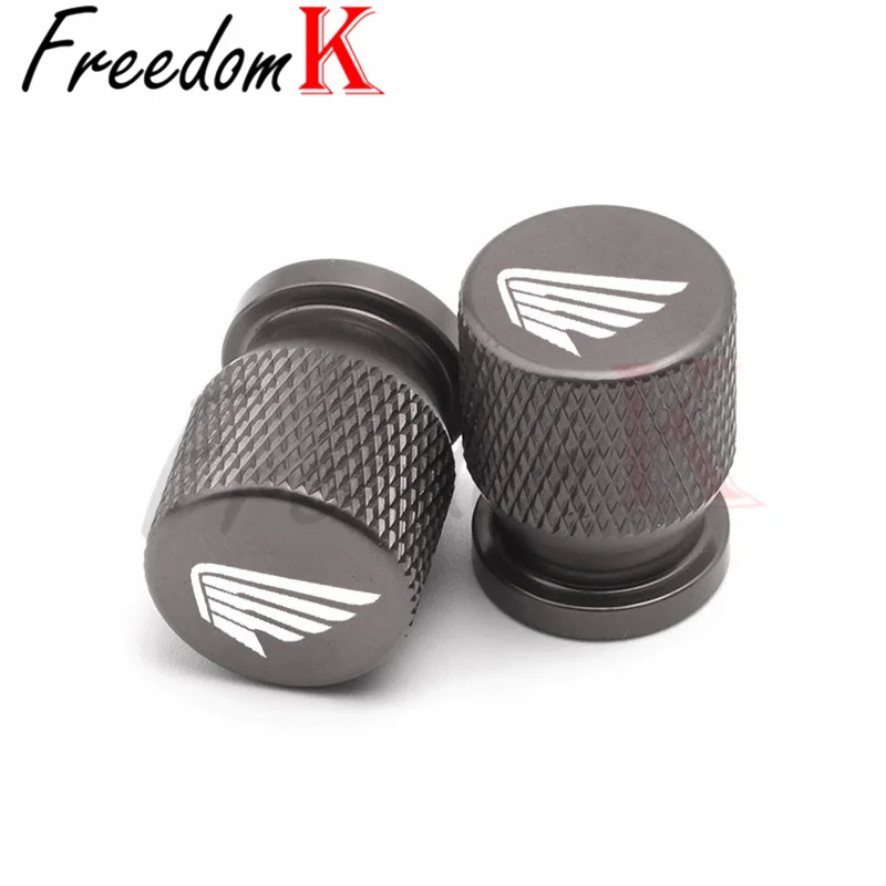 Fit For Honda Motorcycle CNC Tire Valve Air Port Stem Cover Cap Plug Accessories