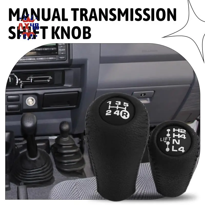 

AX48-For Toyota Land Cruiser 70 LC76 LC78 LC79 Manual Transmission+Transfer Gear Shift Change Lever Knob Handball