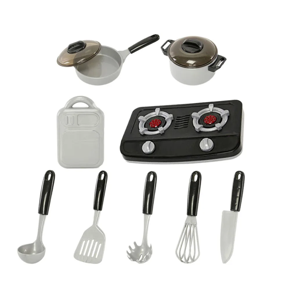 1Set Keukenthema Speelbal voor Kinderen Duurzaam PVC Materiaal Rollenspel Glad Gepolijst Verjaardagscadeau Kinderkeukenspeelgoed