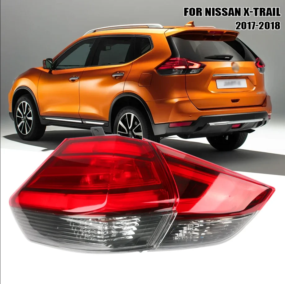 For Nissan X-Trail T32 Rear Tail Light Brake Lamp Left/Right Side Tail Lamp 2017-2019 Compatible with Nissan Models