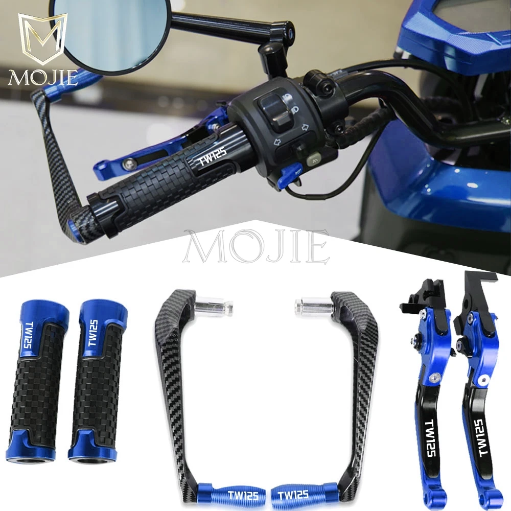 For Yamaha TW125 TW 125 1999 2000 2001 2002 2003 2004 Motorcycle Accessories Handlebar Grips Guard Clutch Brake Levers Protector