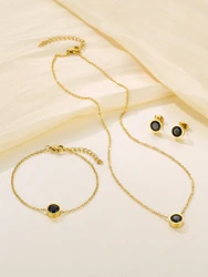 OUFEI Earrings Earring Set Metal Women Classic 3 Piece Set Fashion Party Jewelry Sets Jewelry Real