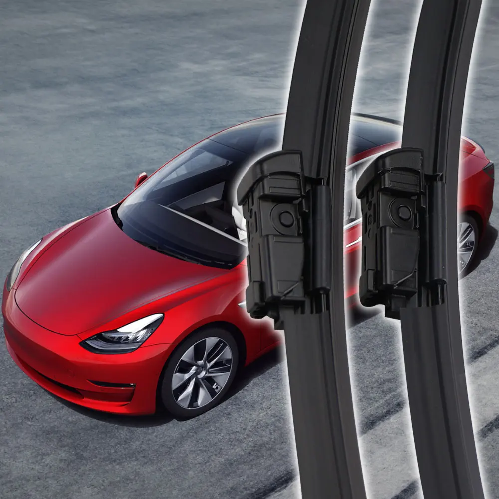 28 + 17 "dla Tesla Model 3 2018-2022 akcesoria samochodowe wycieraczka przedniej szyby szczotki 2018 2019 2020 2021 2022