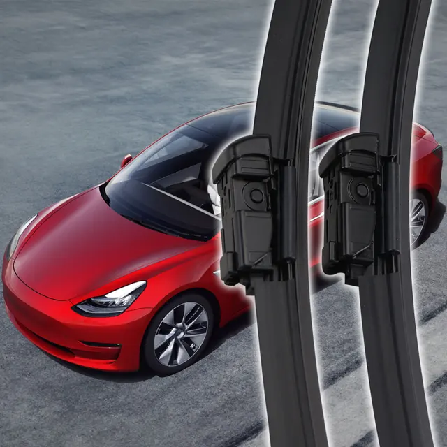 28 + 17 "dla Tesla Model 3 2018-2022 akcesoria samochodowe wycieraczka przedniej szyby szczotki 2018 2019 2020 2021 2022