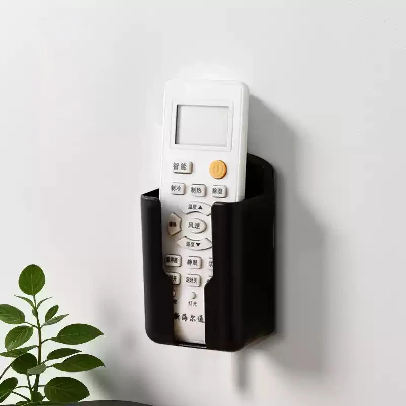 Remote Control Storage Box Punching-free Wall-mounted Buckle Paste Multifunctional TV Air Conditioning Storage Box