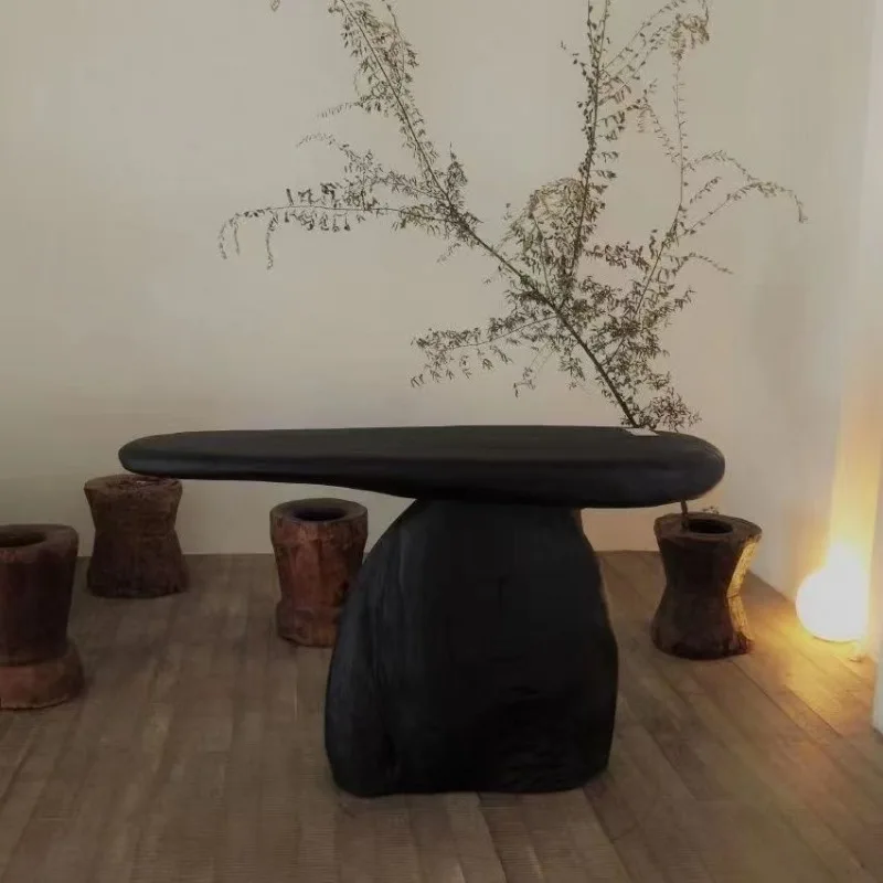 Surprised silent wind entrance table table entry aisle entrance cabinet entrance table
