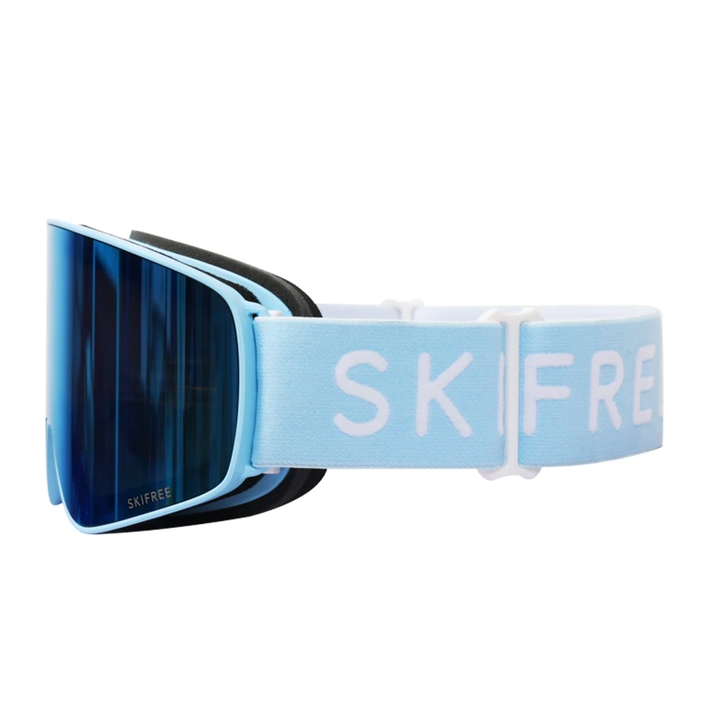 نظارات التزلج SKIFREE S2 عدسات حماية قوية للضوء مضادة للأشعة فوق البنفسجية ومضادة للثلج ونظام عادم ثنائي الاتجاه مضاد للضباب