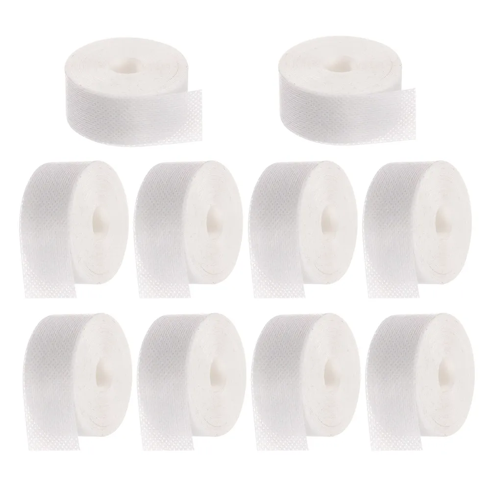 

10Pcs Invisible Self-Adhesive Collar Protector Strips Sweat-Absorbing Breathable Fabric Prevents Stains Odors for Business