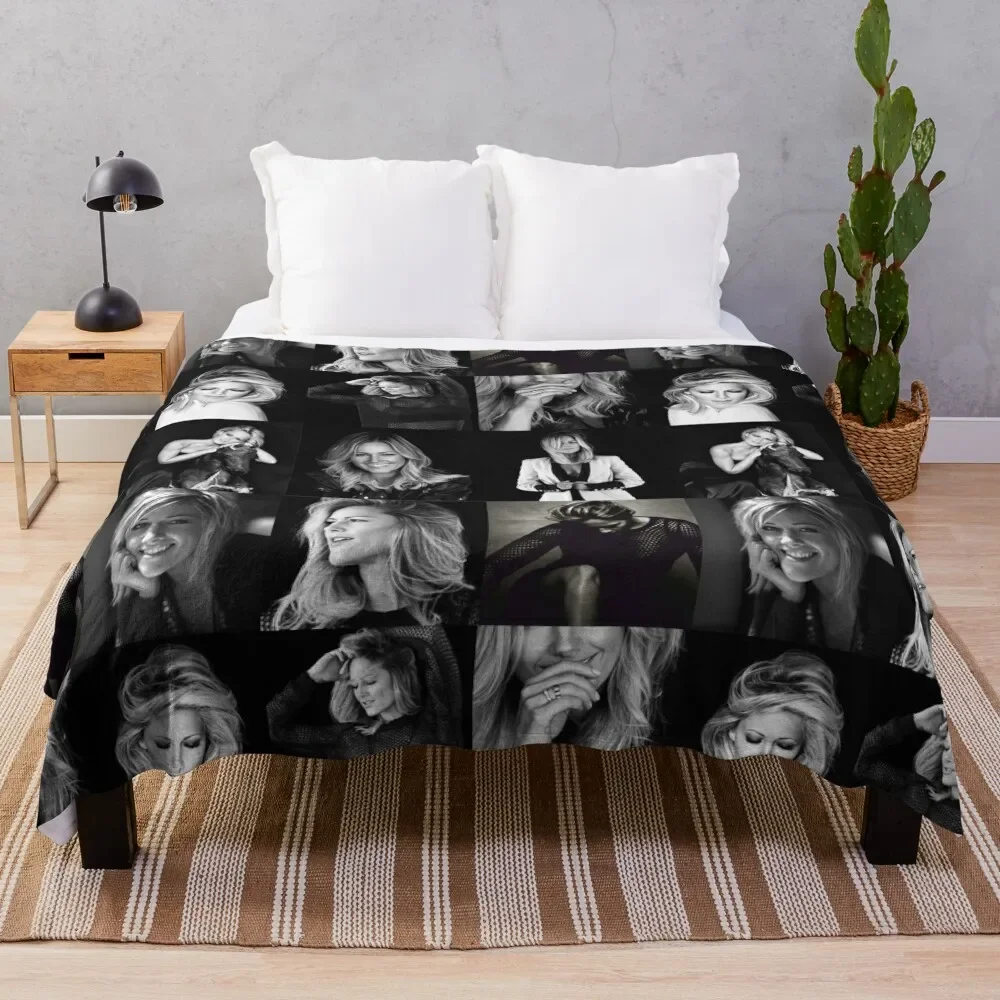 Helene Fischer Collage Throw Blanket Summer Flannels Decoratives for winter Blankets