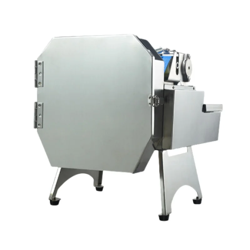 Small Tabletop Chopped Green Onion Machine Commercially Used Chili Rings Shredded Slices Vegetable Cutter Adjustable Thickness