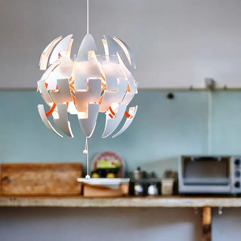 الحديثة الخفيفة الفاخرة نمط شخصية الإبداعية الكرة الاختلاف الثريا غرفة المعيشة جو مطعم بار السرير #2