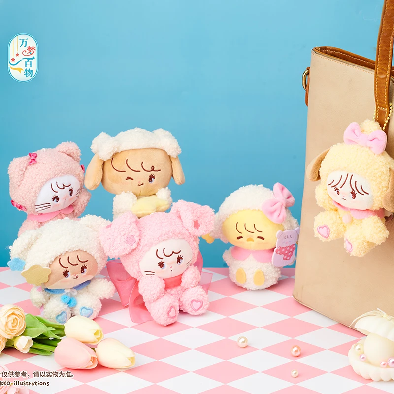 

Authentic Mikko Doll Series Blind Box Toys Kawaii Mikko Fluffy Doll Toys Pendent Desktop Ornaments Toys For Girls Christmas Gift