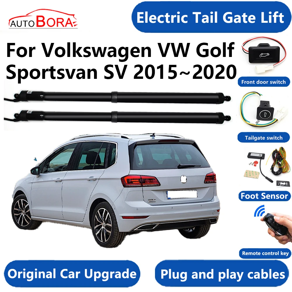 Samochodowy elektryczny system podnoszenia tylnej klapy Zestaw automatycznego otwierania tylnej klapy do Volkswagen VW Golf Sportsvan SV